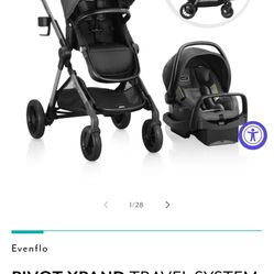 PIVOT XPAND TRAVEL SYSTEM WITH LITEMAX INFANT CAR SEAT