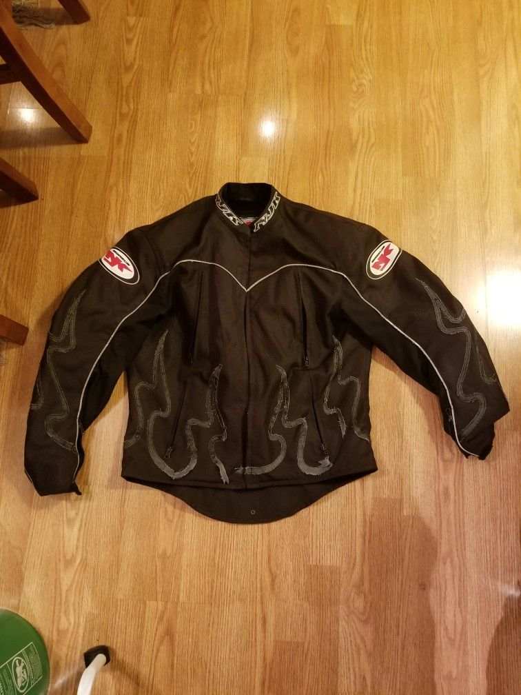 NJK Leathers USA Motorcycle Jacket