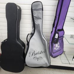Empty Guitar & Violin Bags