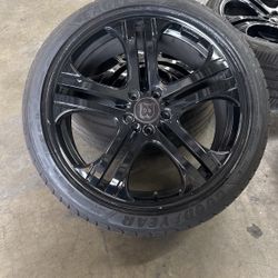 20 Inch Staggered 5x112 Used Wheels And Tires