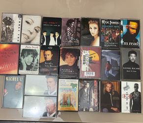 Collection of vintage cassette tapes
