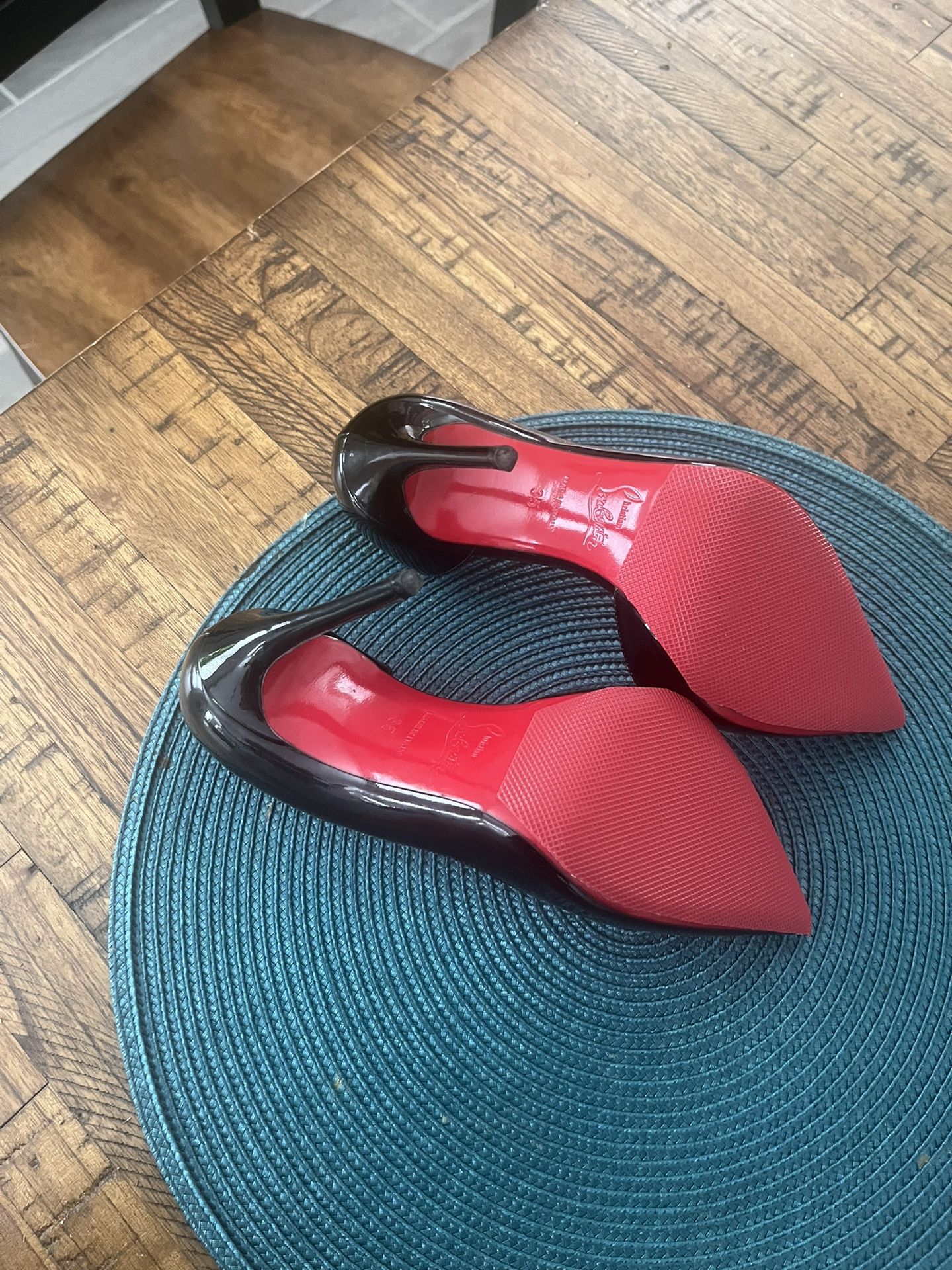 Christian Louboutin Black Heels Size 35 (US Size 5/5.5/6)