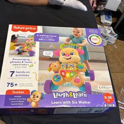 Fisher Price Walker Toy Sings Laugh & Learn 