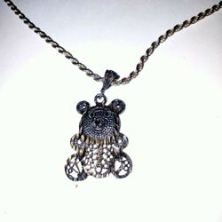 Teddy Bear Necklace