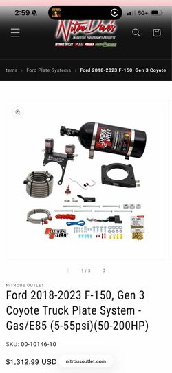 Nitrous kit 5.0 f-150/mustang