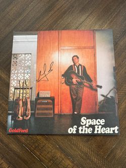 Signed GoldFord Space of the Heart Splatter Vinyl