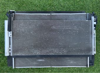 2019 - 2023 GENESIS G70 2.0L  RADIATOR A/C CONDENSER COOLING FAN ASSEMBLY
