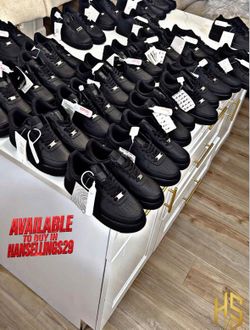 𝗦𝗛𝗢𝗘𝗦 | Black ⚫️ Air Force 1.