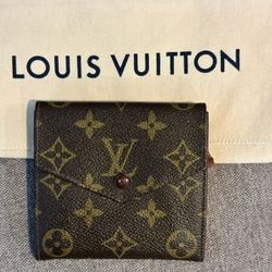 Authentic LOUIS VUITTON Compact Wallet 