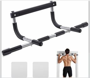 Pull Up Bar for Doorway , Pull Up Bar for Doorway | Thickened Steel Max Limit 440 lbs Upper Body Fitness Workout Bar| Multi-Grip Strength for Doorway 