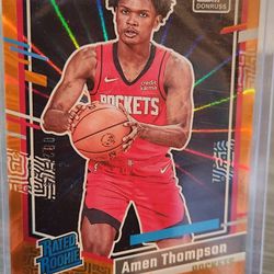 Amen Thompson Rookie Card