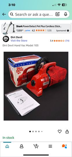 Dirt Devil Electric Vacuum