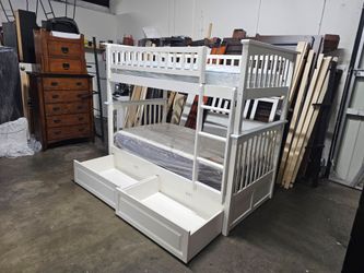 Twin Bunk Bed And Mattress