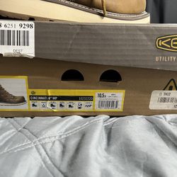 KEEN steel Toe Boots