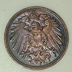 1 Penning,, German Empire, 1913..... 20 Centimes, Belgica,,