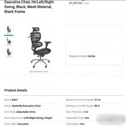 Butterfly Executive Chair