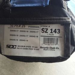 SCC Tire Snow Chains sz 143