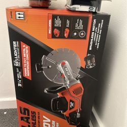 ATLAS 80V Brushless Cordless 9” Cutoff Saw Kit