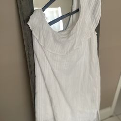 White One Shoulder Dress 