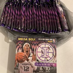 2019 NBA PANINI ILLUSIONS BASKETBALL PACKS / MEGA 