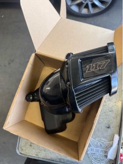 Elbow intake for m8 Harley