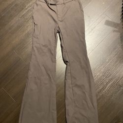 Ontre Womens Medium Gray Dress Pants
