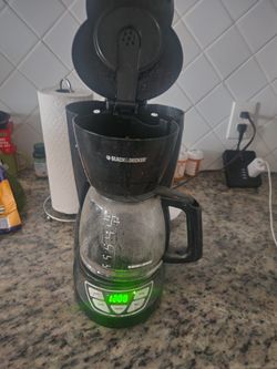 Black Decker Coffee Program Coffee Maker 