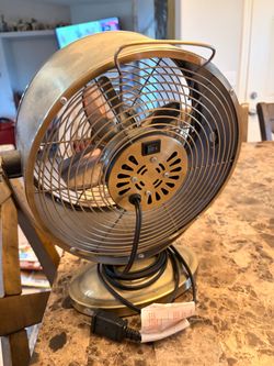 Metal fan