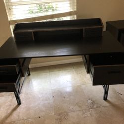 Desk/Bookcase/horizontal file cabinet