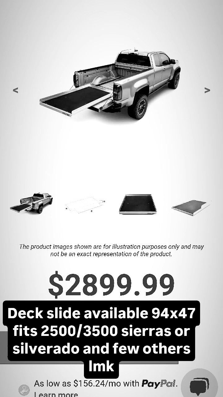 Decked Truck Slide Out And Tool Boxes.