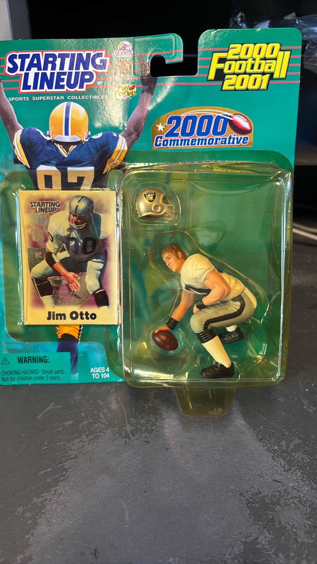 Raiders Starting Line Ups Figuires