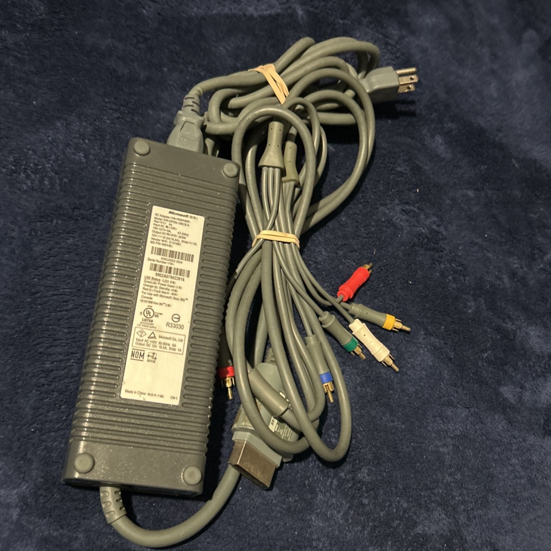 360 Xbox Power Brick N Av Cord