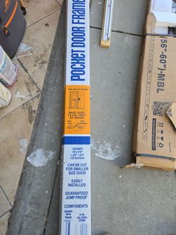 Pocket door frame