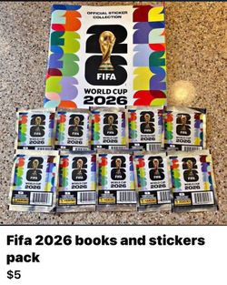 Fifa books and stickers
