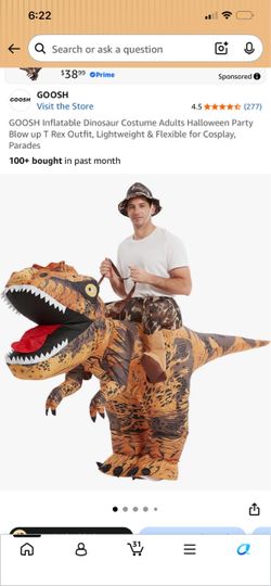 Inflatable Adult Halloween Costume with Fan