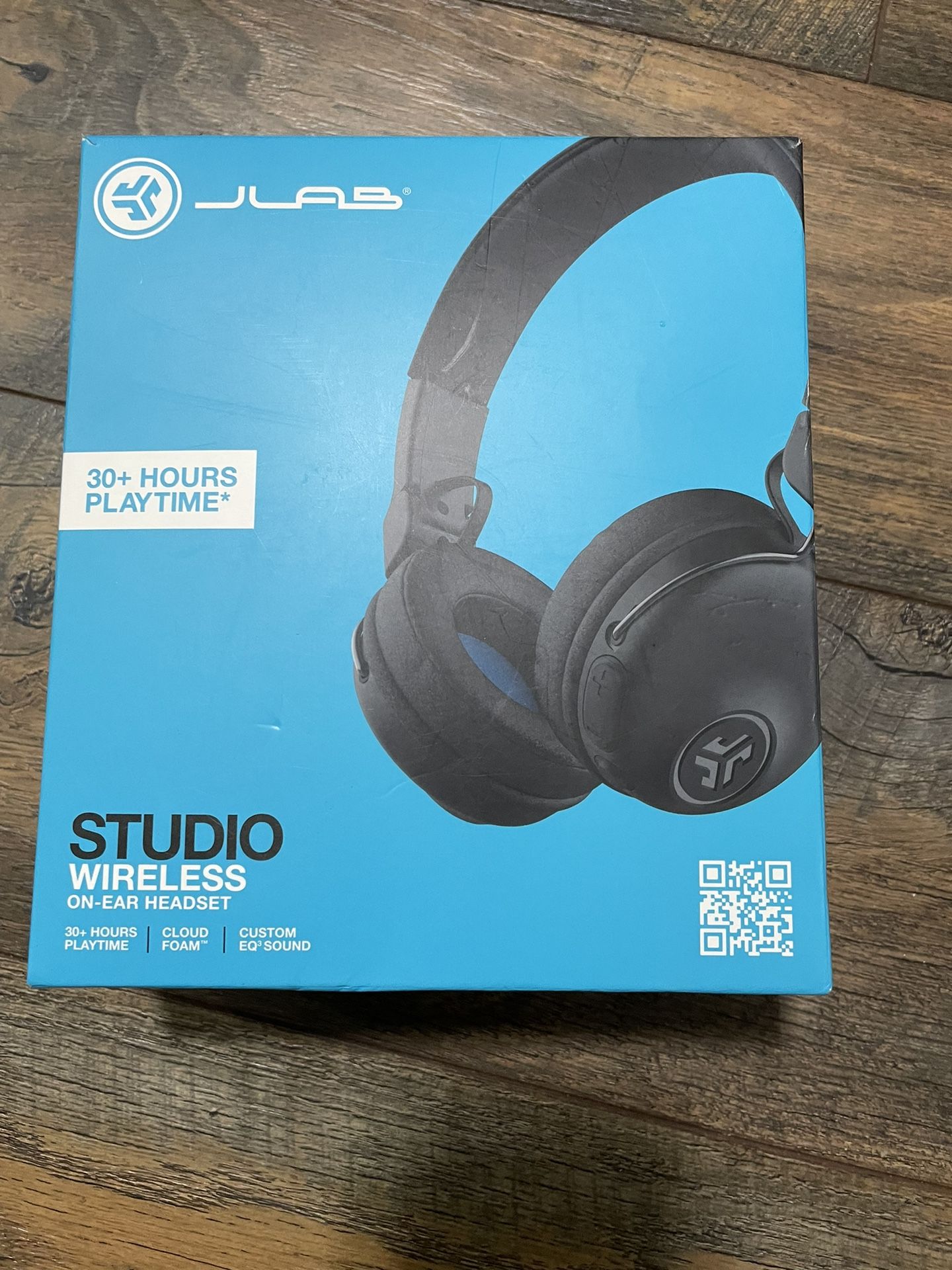 JLab Audio Neon Bluetooth On Ear Headphones, Folding with Universal Mic - Black