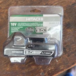 Hitachi “Metabo” 18v 3.0 Battery