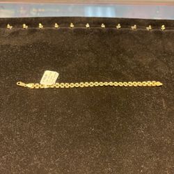 FIRM! 14k 5.1Grms Gold Bracelet 