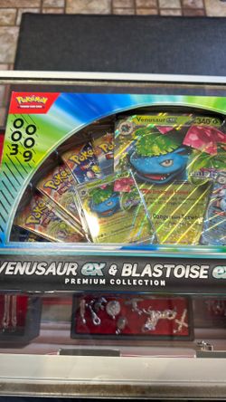 Pokemon Venusaur EX & Blastoise EX Premium Collection