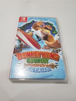 Donkey Kong Country Tropical Freeze Switch CIB