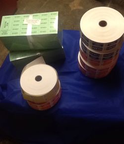 Raffle/Auction Tickets