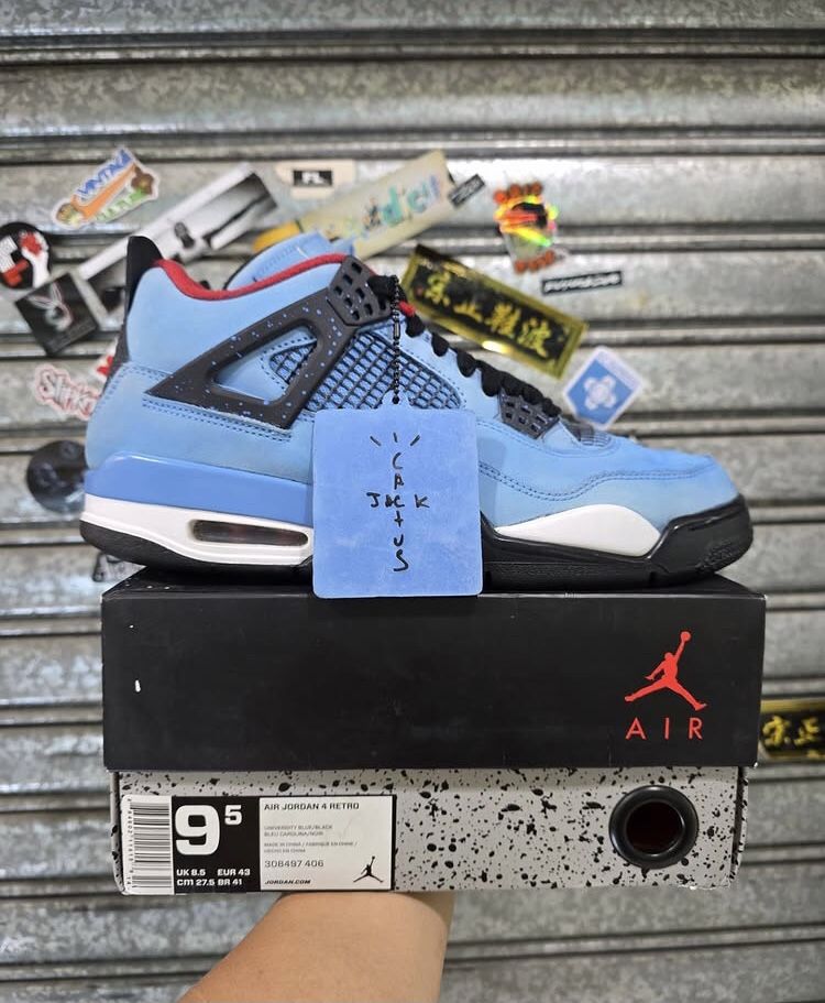 Jordan 4 Blue