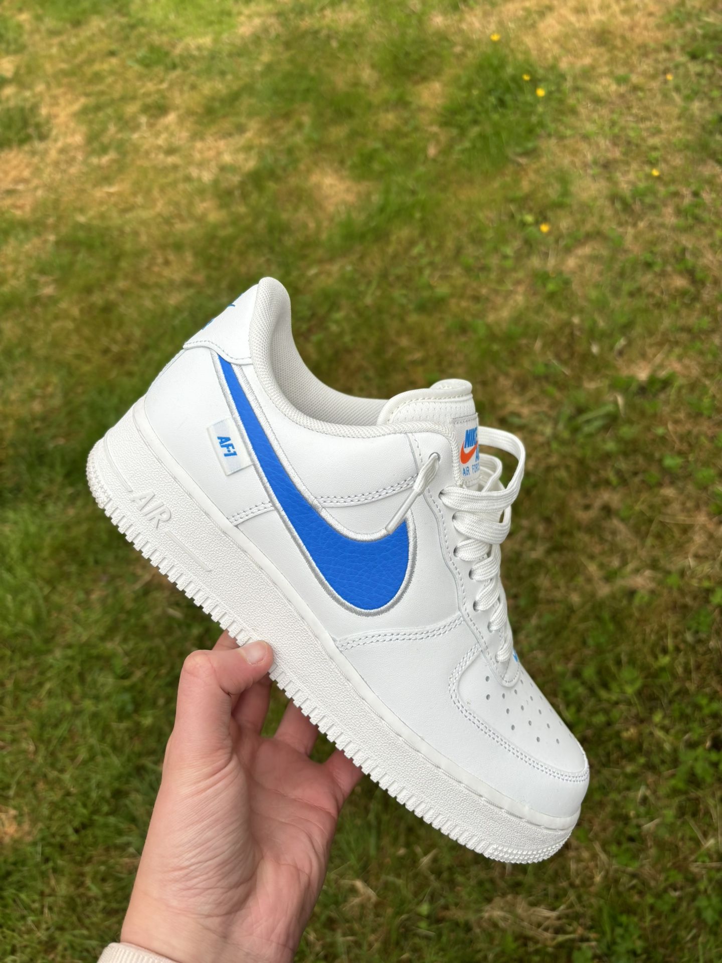 Air Force 1 Blue Label White