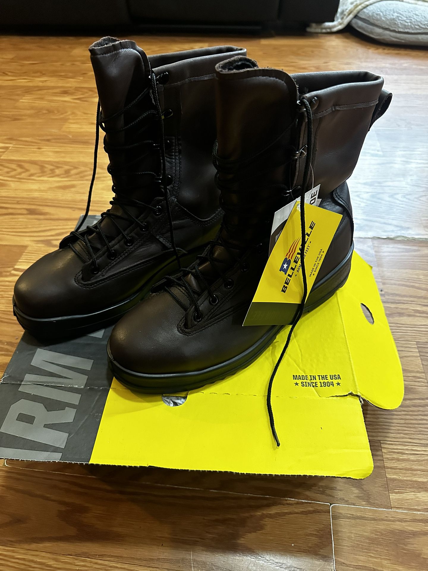 Work boots-Men's Belleville 330 Steel Toe Boots