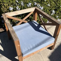 wooden patio chair 