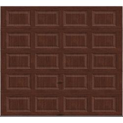 Ideal Door® Traditional 9' x 8' Cherry Insulated Garage Door (R-Value 18.4)
