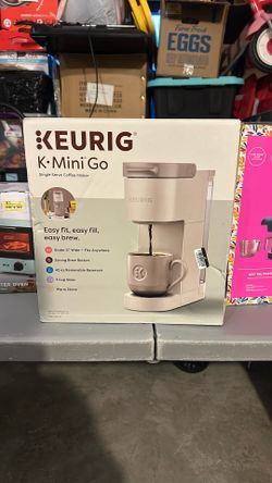 Kuerig K-mini Go Single Serve Coffee Maker $80