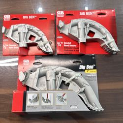 Kit NEW Benders pipe EMT and Regid/ Dobladoras NUEVAS de tubo Eléctrico
