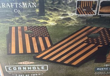 Kraftsman Co. Cornhole Board Set of 2