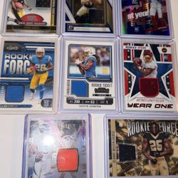 NFL football relic jersey patch cards 